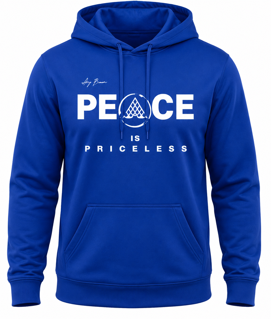 Blue Peace is Priceless Hoodie